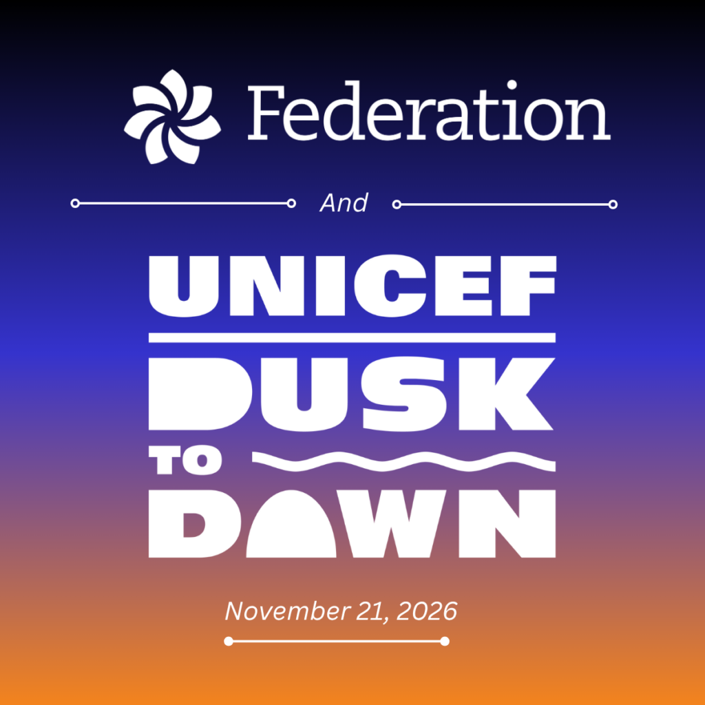 Federation backs UNICEF Australia’s Dusk to Dawn 2026
